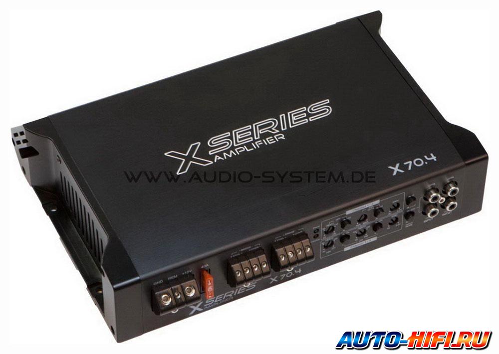 4-канальный усилитель Audio System X 70.4 4-канальный усилитель Audio System X 70.4